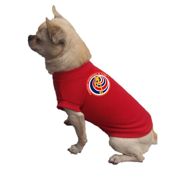 Costa Rica Dog Soccer Jersey- Sports t-shirt - World Cup Qatar 2022-Fi –  J&D Trading